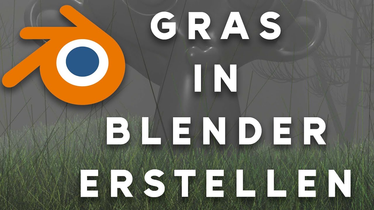 EINFACH GRAS IN BLENDER ERSTELLEN ! | Blender 2.9 | Deutsch | Maggo