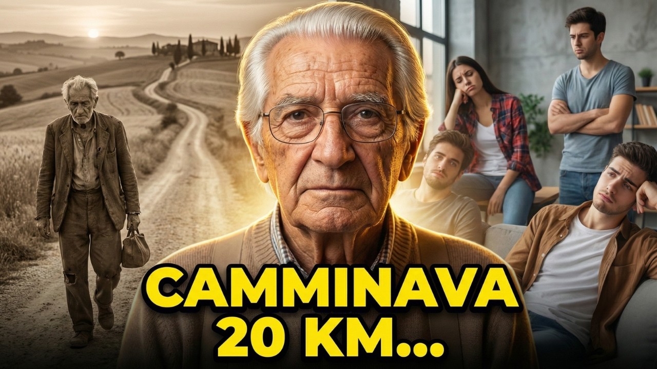 Mio Nonno Camminava 20 Km Al Giorno Per Lavorare, E Non Per Questo.
