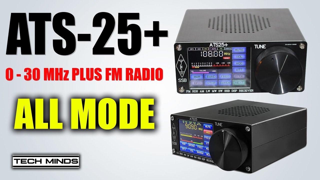 ATS25 Plus КВ и FM вещательный всережимный приемник