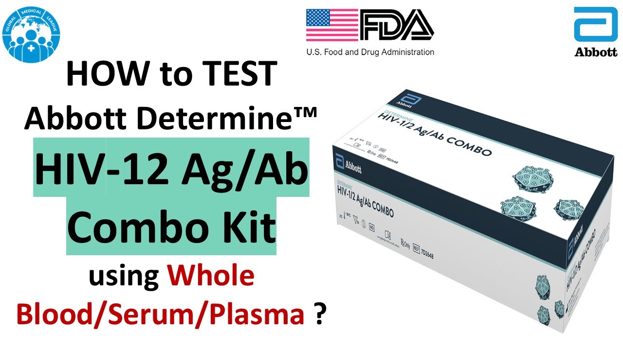 How to Test Determine&trade; HIV 1/2 Ag/Ab Combo Kit using Whole Blood / Serum / Plasma ? | Traing Demo