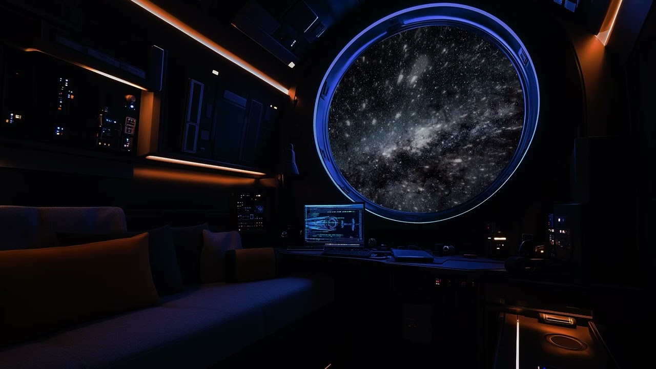 Soothing Deep Rumble | Space White Noise for Sleeping & Relaxation | 8 Hours