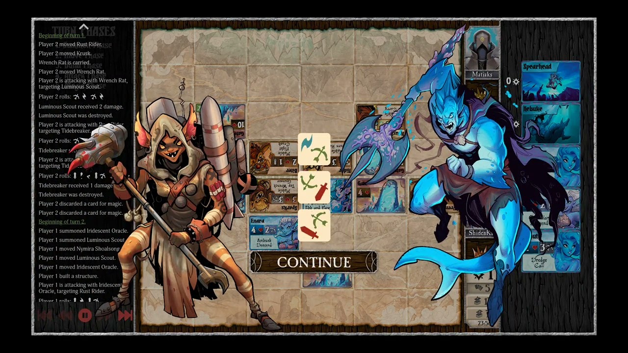 Summoner Wars | Shimmersea Fae vs. Sand Goblins
