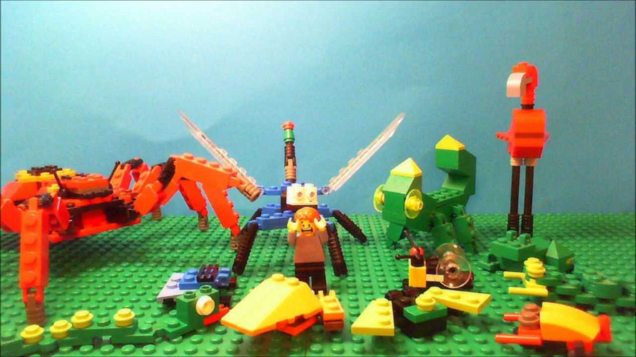 The Build of Some More Models from Lego #4101