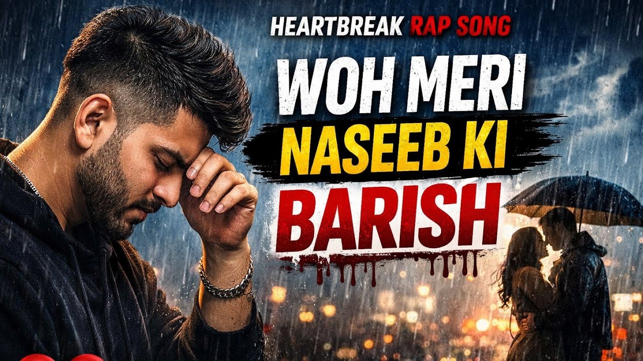 Woh Meri Naseeb Ki Barish / Heartbreak Rap SongI @AlfaazTBK#SadRap#HeartbreakSong#HindiRap #desi