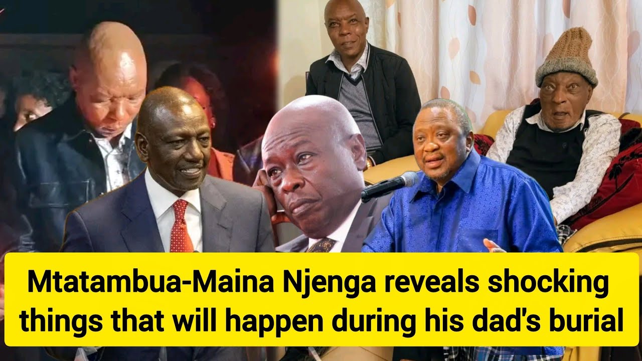 🥹Maina Njenga kumbura maundu ma kumakania maria makahanika mathikoini ma baba wao