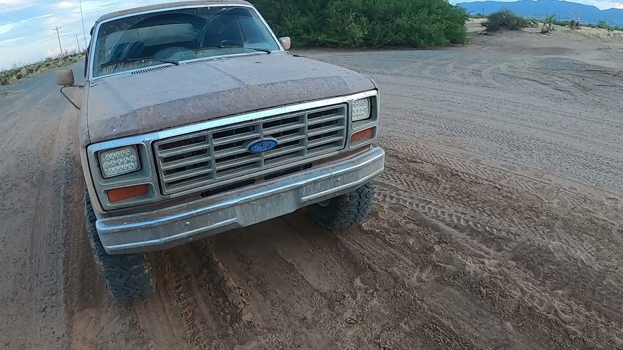 85 Bronco 351W Holley EFI 6r80 intro