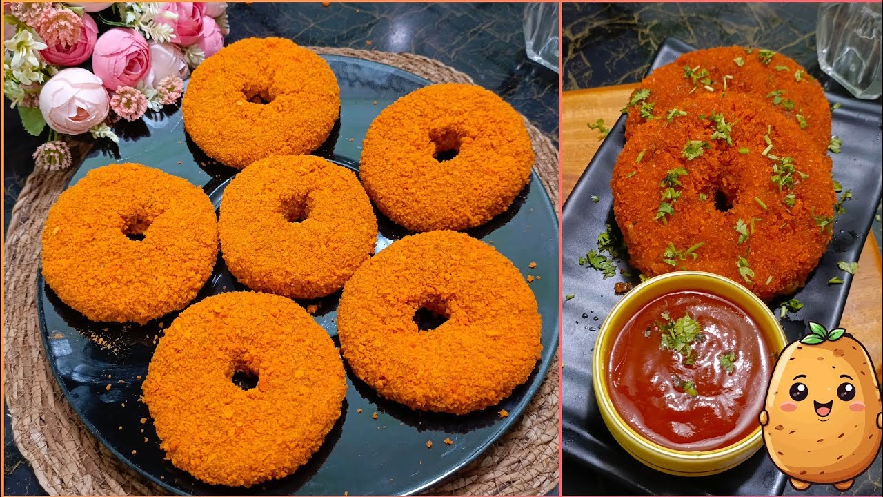 Potato Donuts Recipe | Potato Snacks Recipe | Evening Snacks Recipe | Potato Snacks | Snacks Recipe