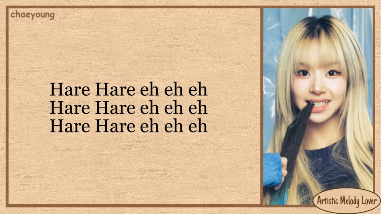 TWICE - Hare Hare (Easy Lyrics)