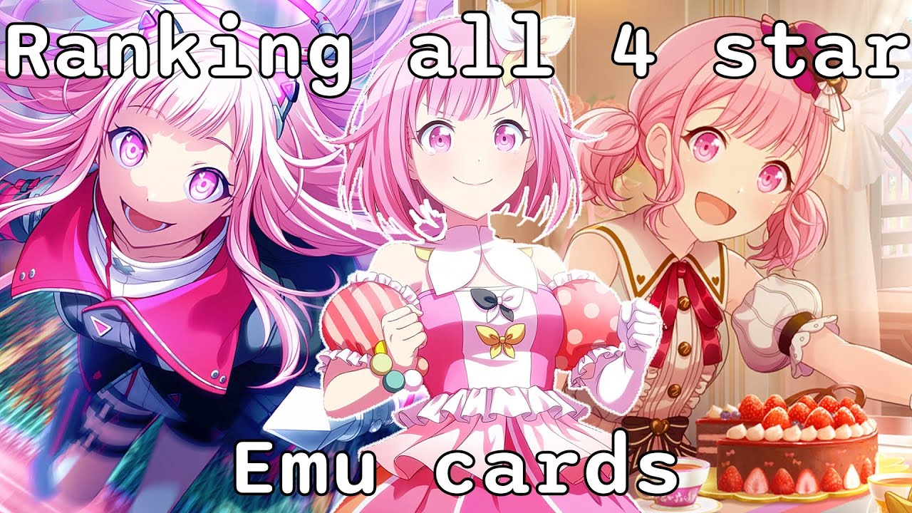Ranking ALL Trained 4☆ Emu Cards [Project Sekai]
