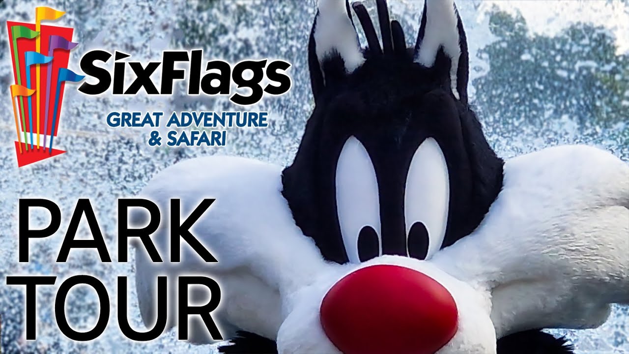 Six Flags Great Adventure - Walk Tour