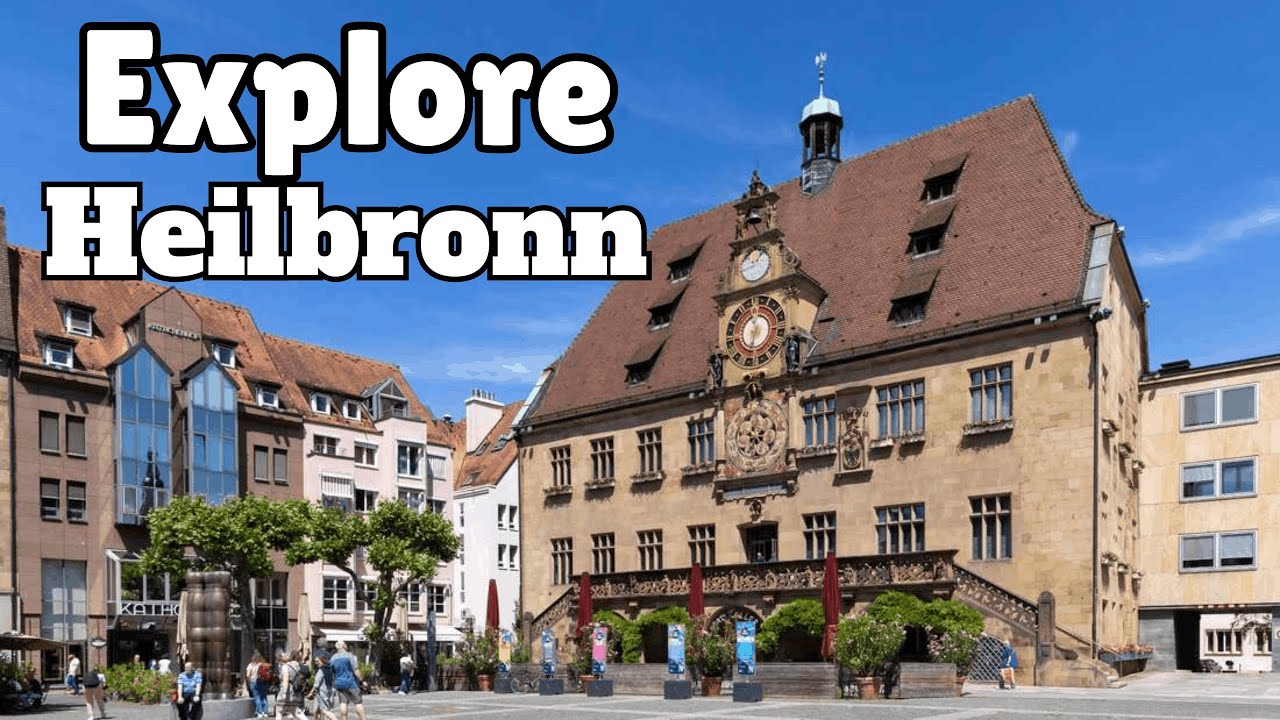 Explore Heilbronn, Germany  Beautiful Streets & Old Town  City Education in Germany