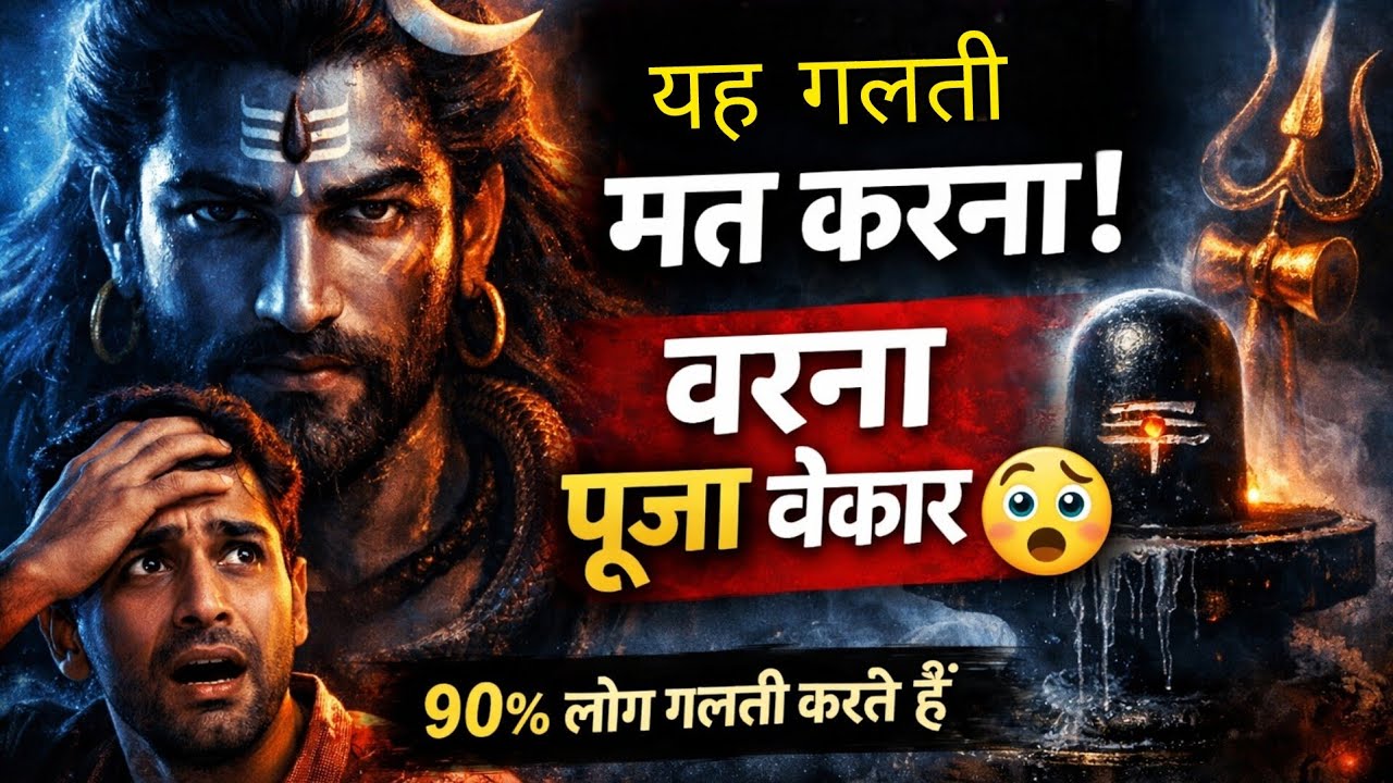महाशिवरात्रि की रात ये गलती की तो पूजा बेकार हो जाएगी 😨 | 90% लोग नहीं जानते।।