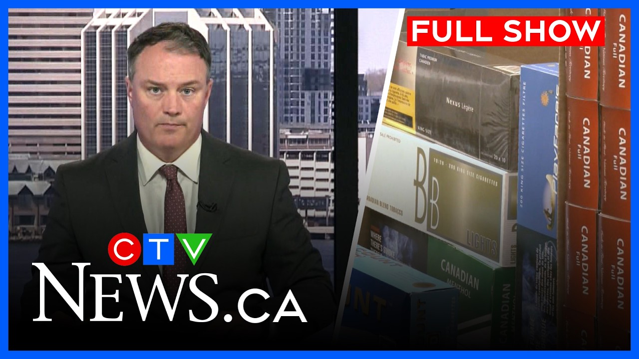 Крупная конфискация контрабандных сигарет в Нью-Брансуике | CTV News Atlantic at Six от 5 августа...