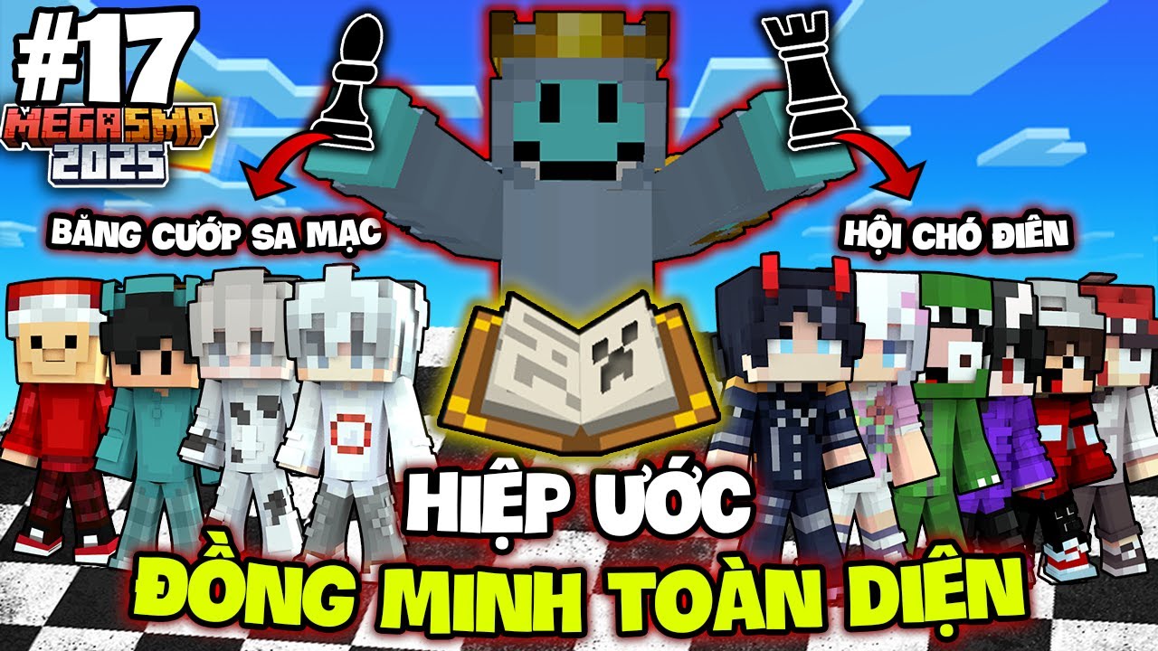 BĂNG CƯỚP SA MẠC THAY ĐỔI CỤC DIỆN | Nước Cờ Thứ 3 (BIG Shark Mega SMP 2025 #17)