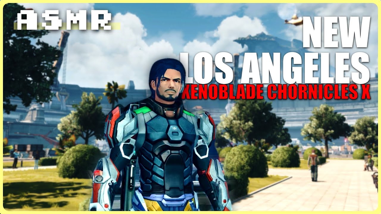 Xenoblade Chronicles X | New Los Angeles | ASMR Gameplay | Nintendo Switch (Relaxing Whispering) ⭐