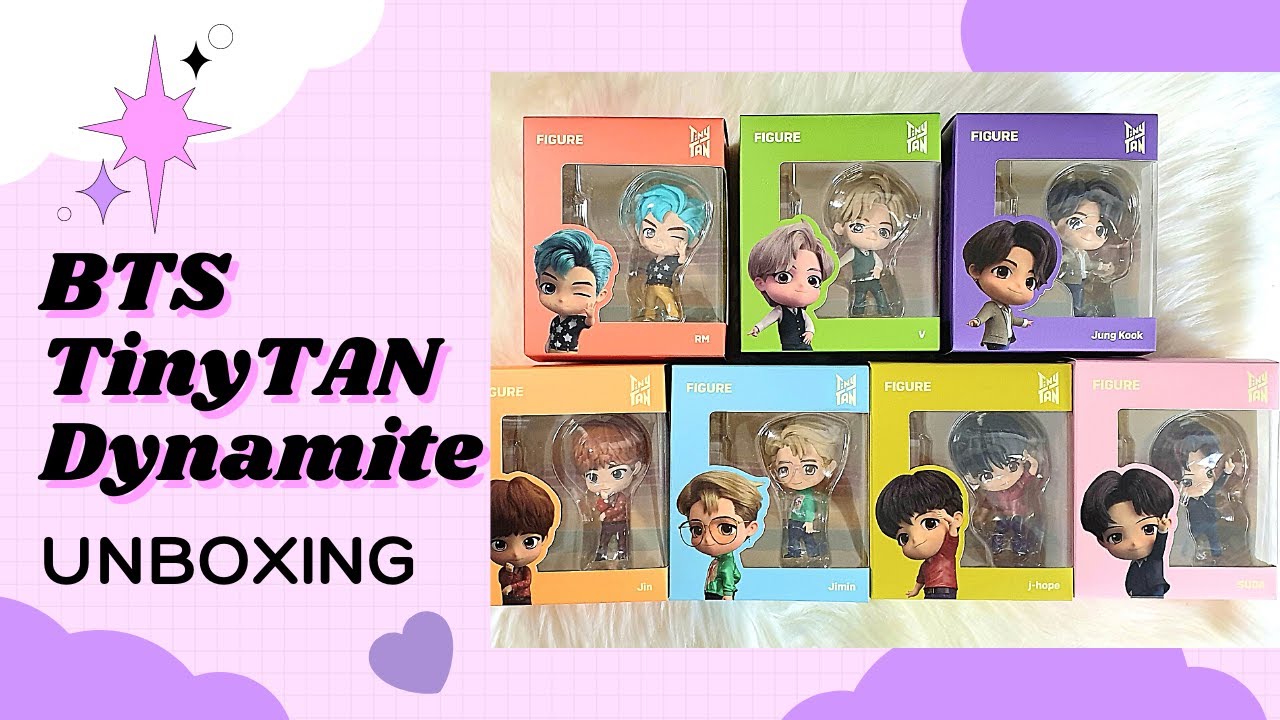 BTS TINY TAN DYNAMITE | Unboxing & Announcement of Giveaway Winner!