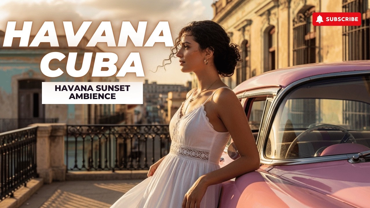 Sunset Cubano en el Caribe 🌅 | Son, Jazz Latino y Brisa del Mar en La Habana