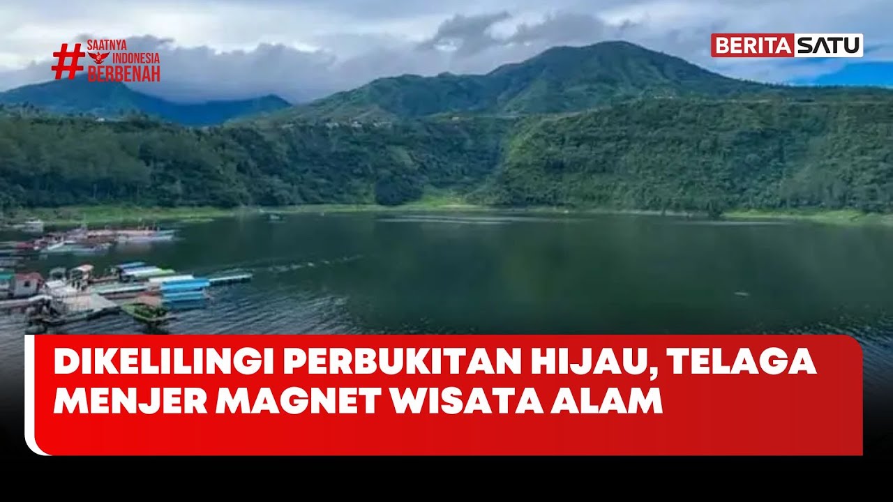 Dikelilingi Perbukitan Hijau, Telaga Menjer Magnet Wisata Alam #beritasatu
