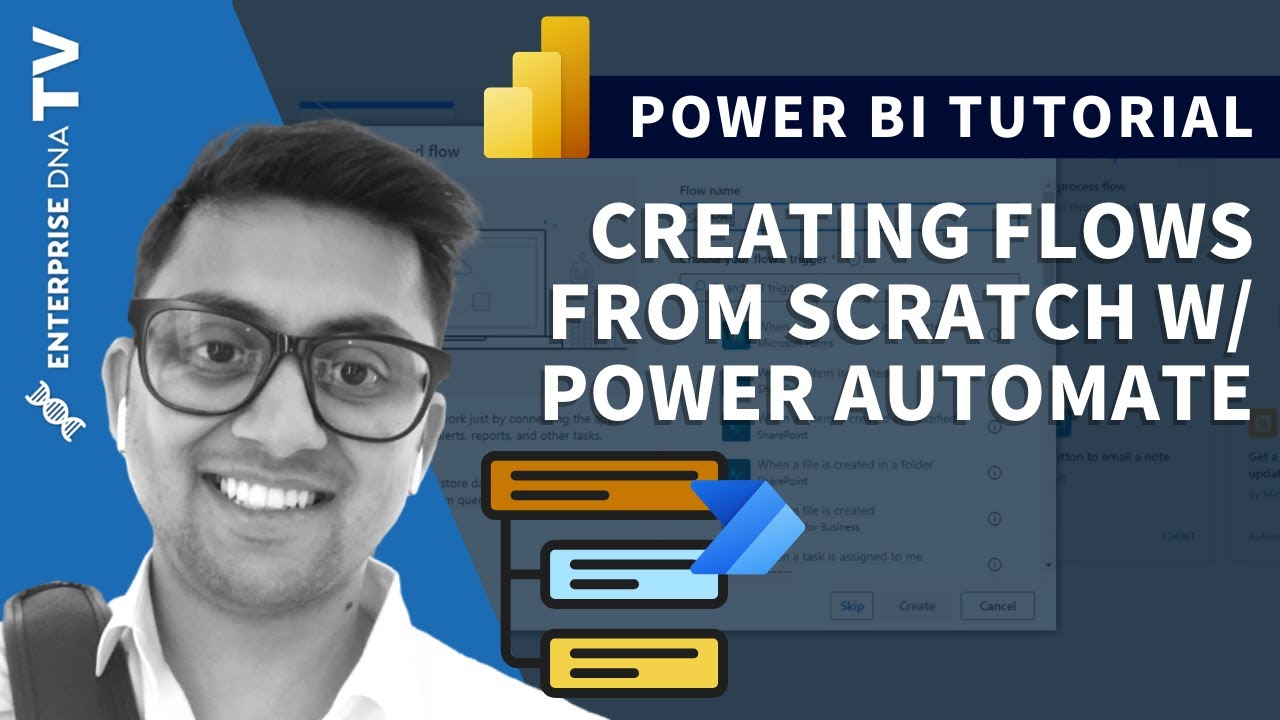 How To Create Flows From Scratch Using Power Automate - Course Preview