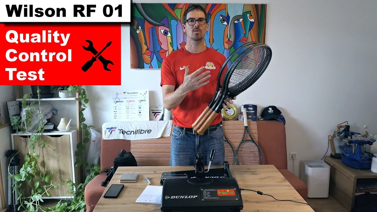 🎾 Wilson RF 01 - Quality Control Test Of All 3 Models 🛠