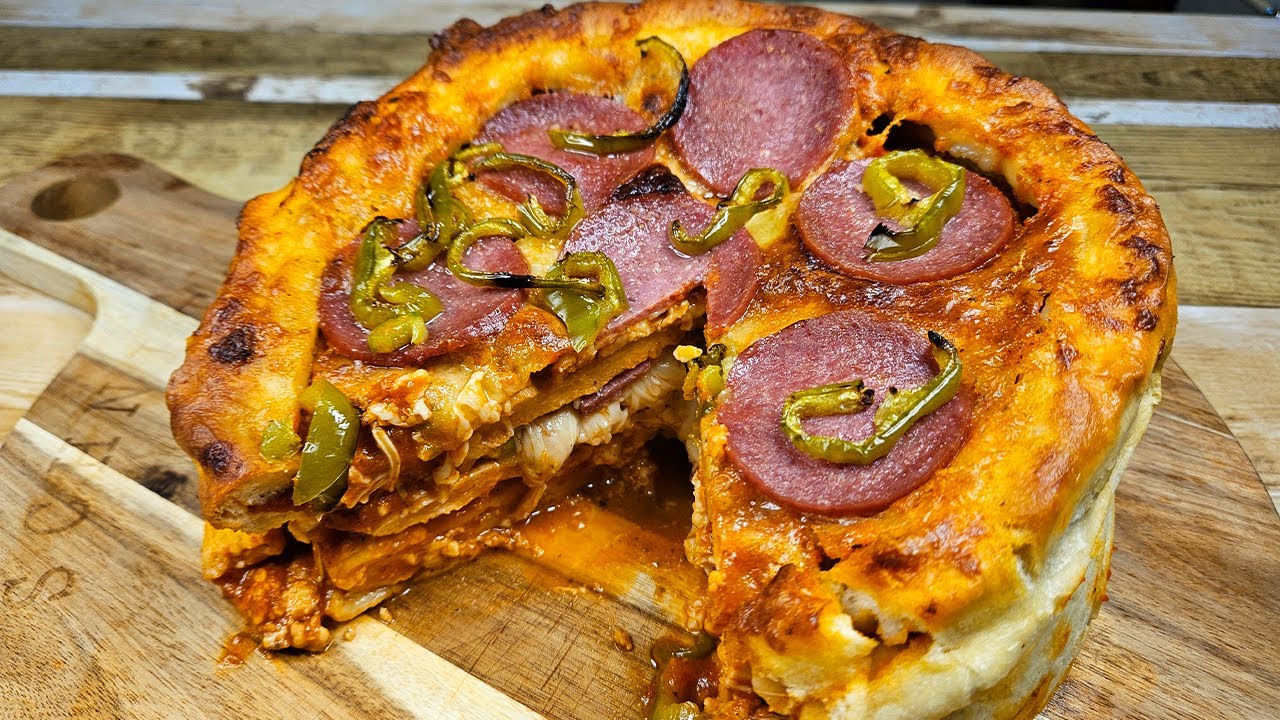 Diese PIZZA-TORTE k&ouml;nnte ich JEDEN TAG ESSEN. Ein GENUSS f&uuml;r alle PIZZA-FANS!