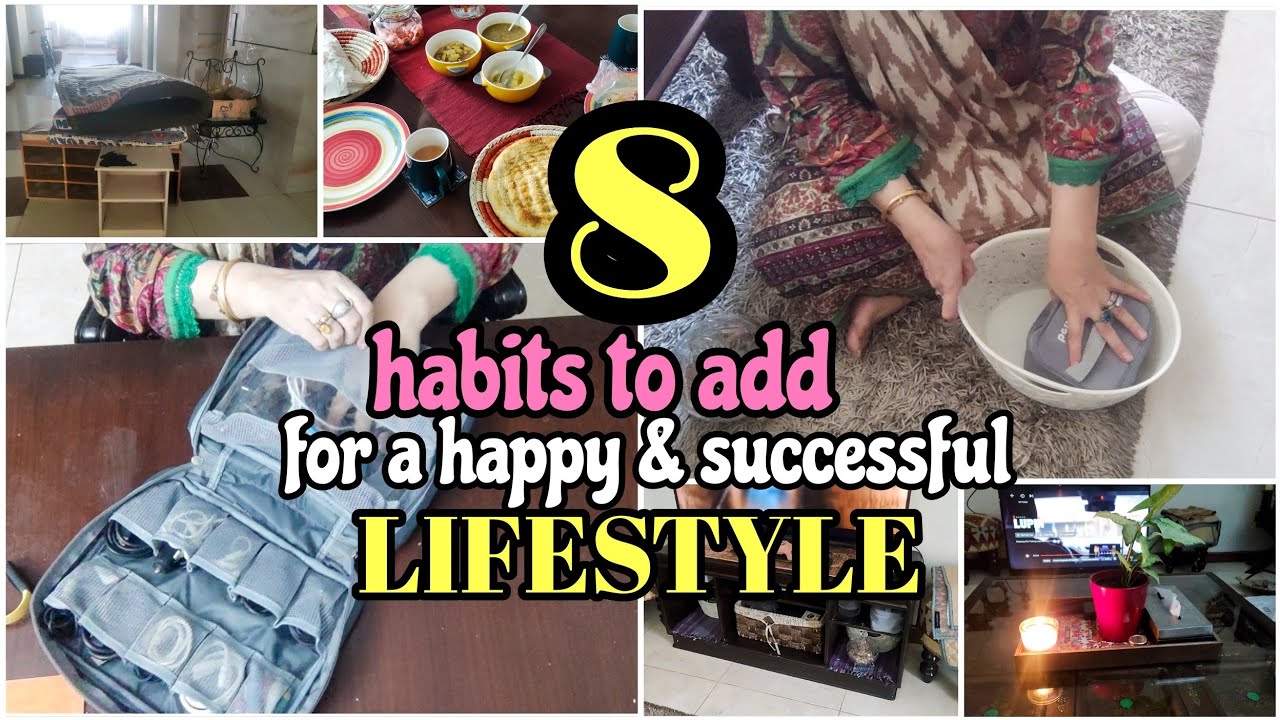 8 Habits to Add to Your Evening Routine For A Happy ,Successful and Active Homemaking/lifestyle