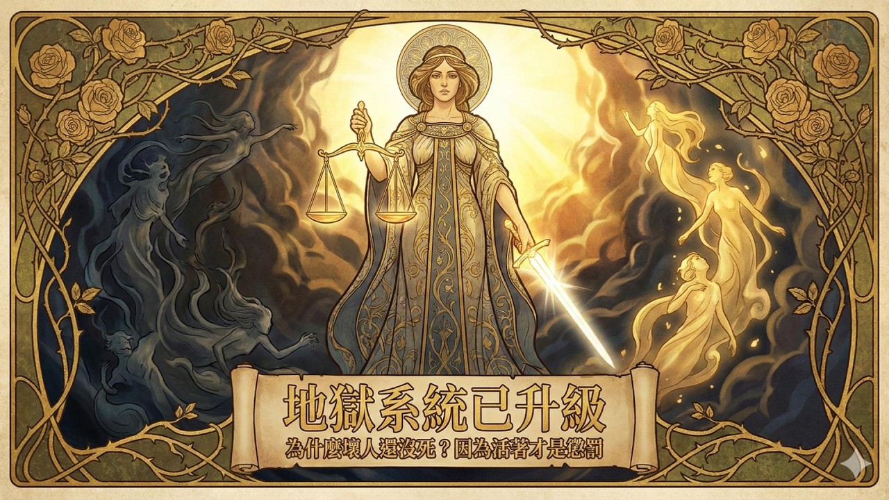 為何壞人還活著？原來「廢死」是為了鎖住靈魂？揭開 18 層地獄的維度真相