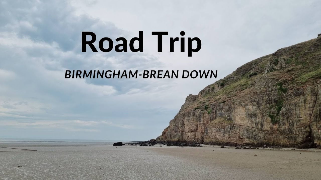 Birmingham-Brean Down | Road Trip 4K Sep 2021 | Sunny day Include sea view | 短暫公路之旅 | 伯明罕周邊 | 9/2021