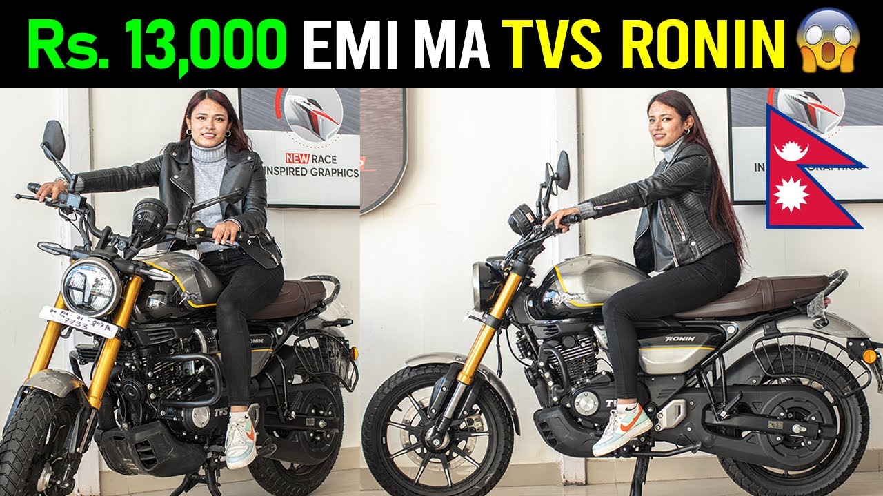 Naya TVS ko Kati parcha? Ronin 225 Price in Nepal 2024, Exhaust Sound🔥