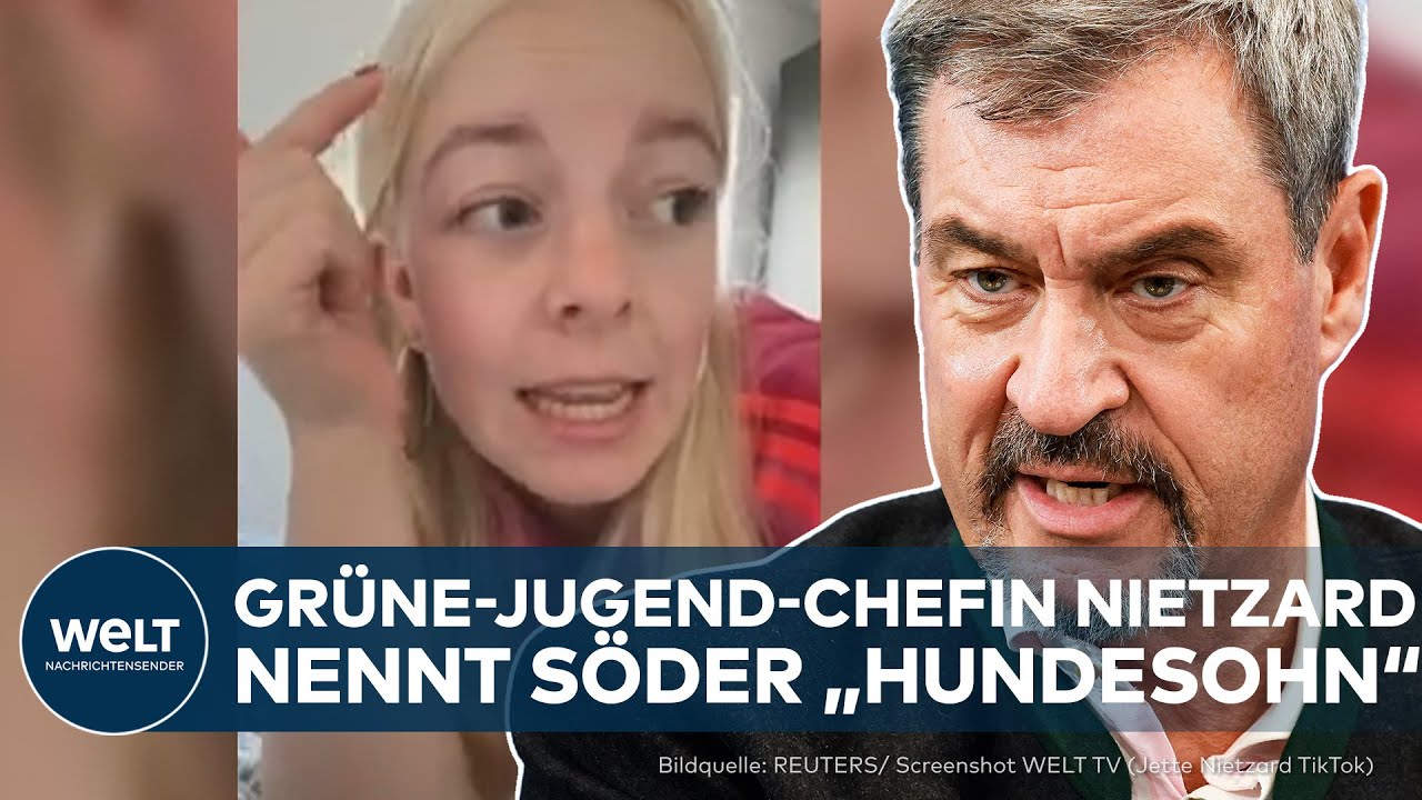NIETZARD: Gr&uuml;ne-Jugend-Chefin p&ouml;belt wieder! &ndash; Beleidigt S&ouml;der als &bdquo;Hundesohn&ldquo;