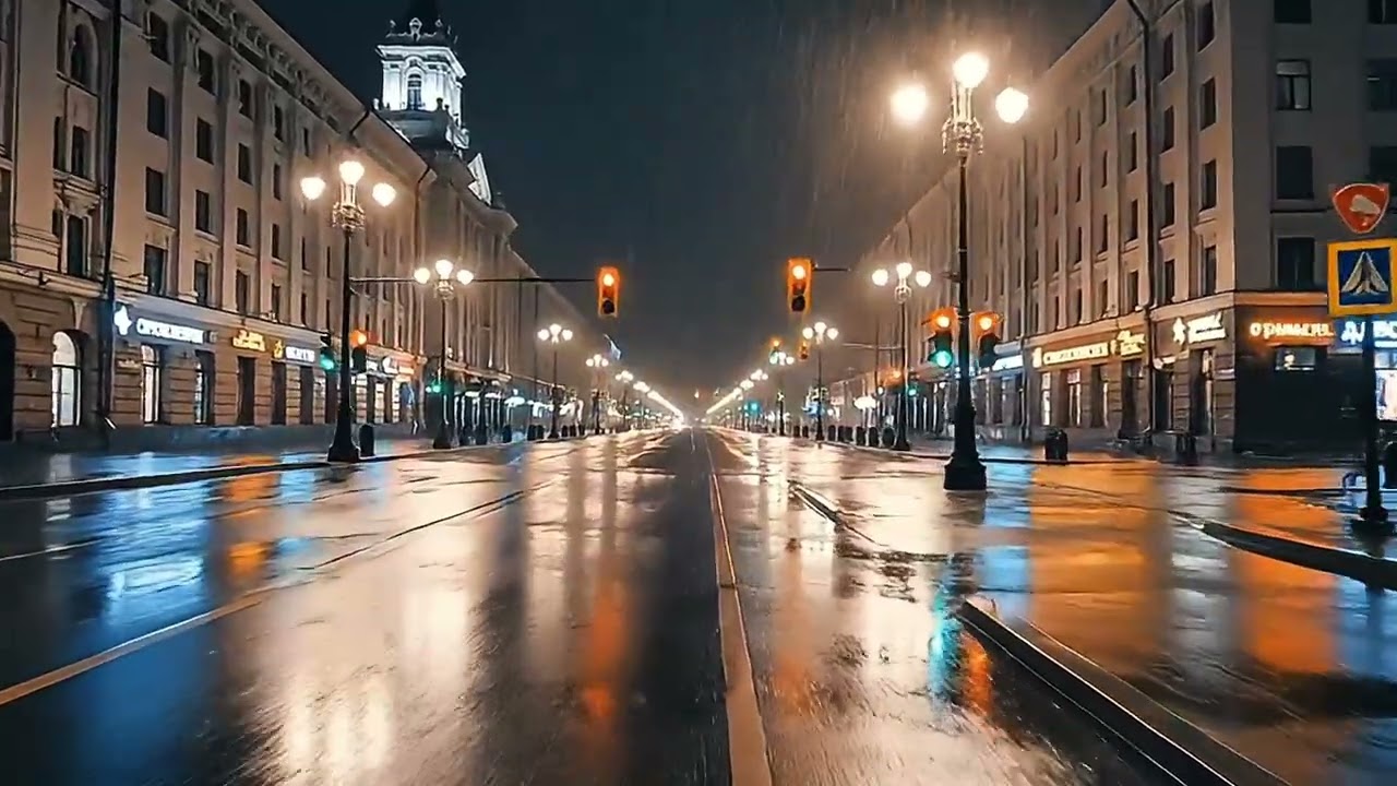 I Listen to Moscow in the Rain | Instrumental
