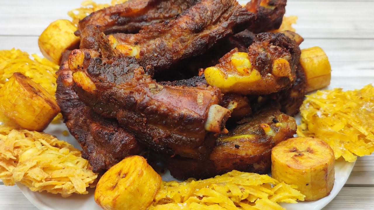 costillas de cerdo fritas