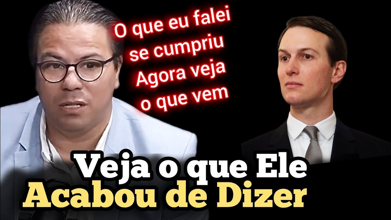Se prepare Veja o que Ele acaba de Dizer &eacute; isso que vai acontecer Daqui pra frente Ele tinha avisado