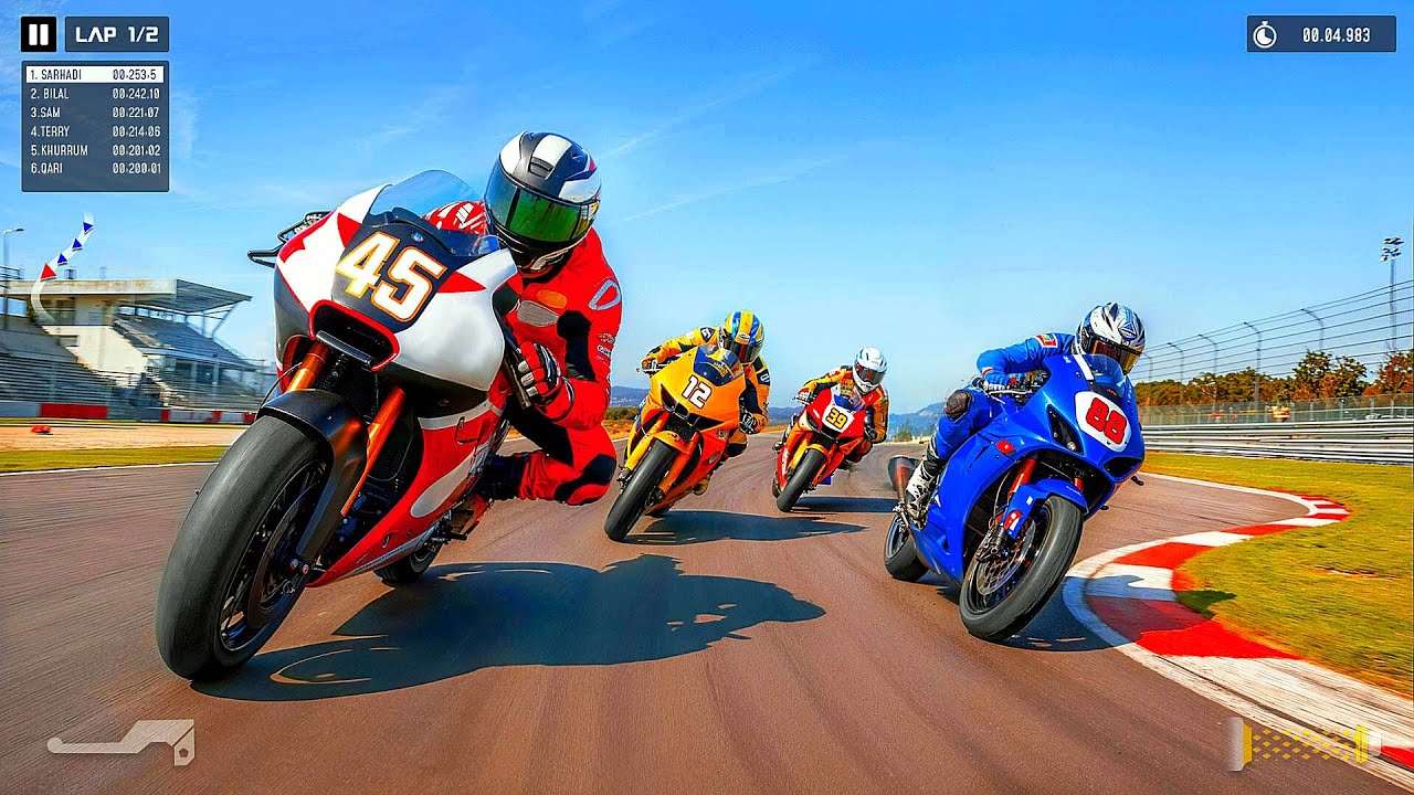 Real Bike Racing Simulator 2025 - GT Bike Racing Game - Android GamePlay