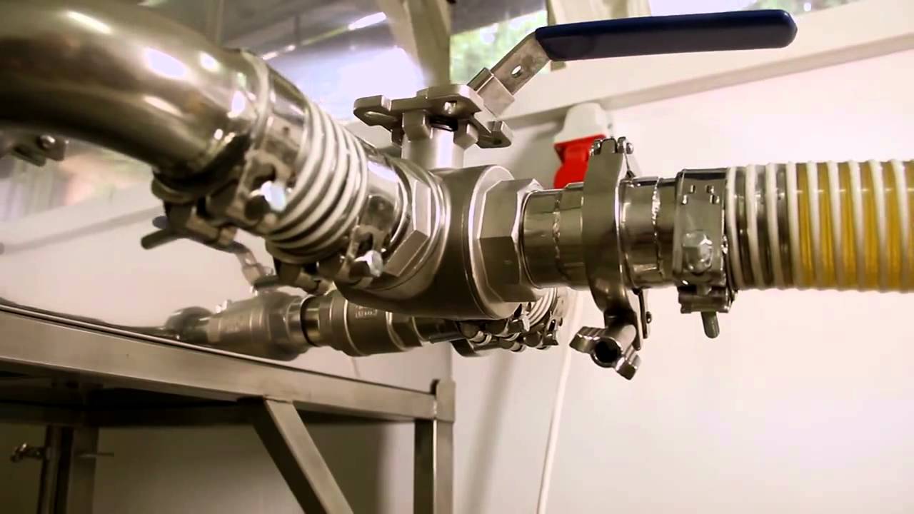 Automatyczna linia do rozlewania miodu ŁYSOŃ
