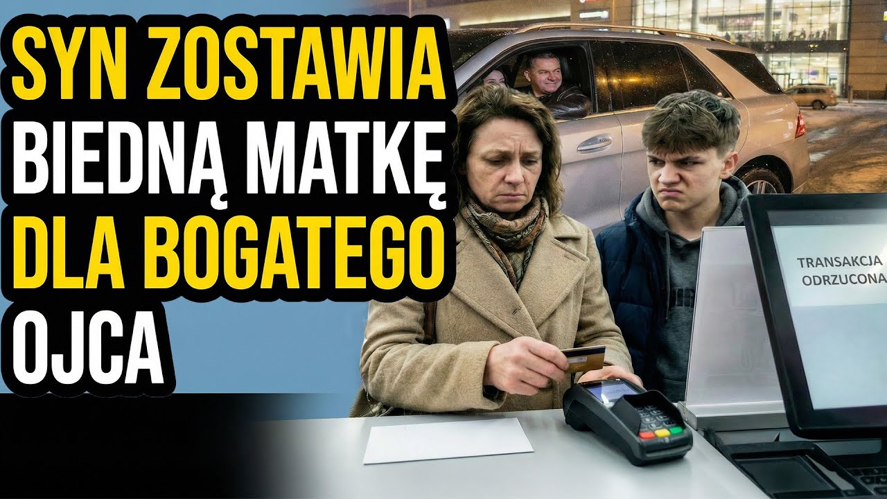 Syn ZOSTAWIŁ Biedną Matkę na Mrozie dla Bogatego Ojca | Serce pamięta wszystko