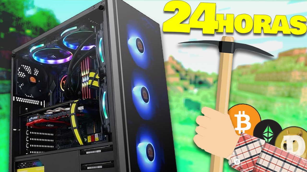 Minando 24 Horas En Una PC GAMER   + $100
