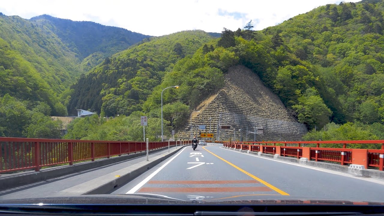 新緑ドライブ 2019 国道140号 山梨・甲州市 - 雁坂トンネル - 埼玉・秩父市 [車載動画 2019/05] 山梨 埼玉