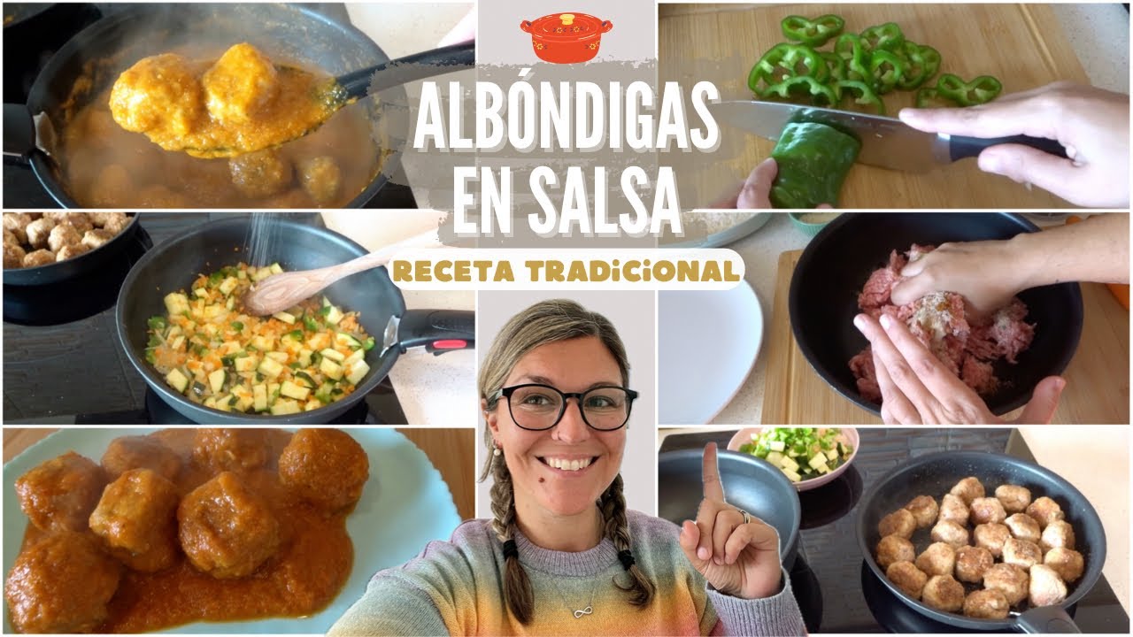 ALBONDIGAS en SALSA Receta TRADICIONAL *Más Fáciles Imposible*