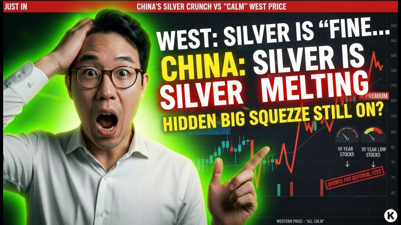 JUST IN: Global Silver “Steady” – China’s BIG SQUEEZE Still On At Decade‑Low Inventories