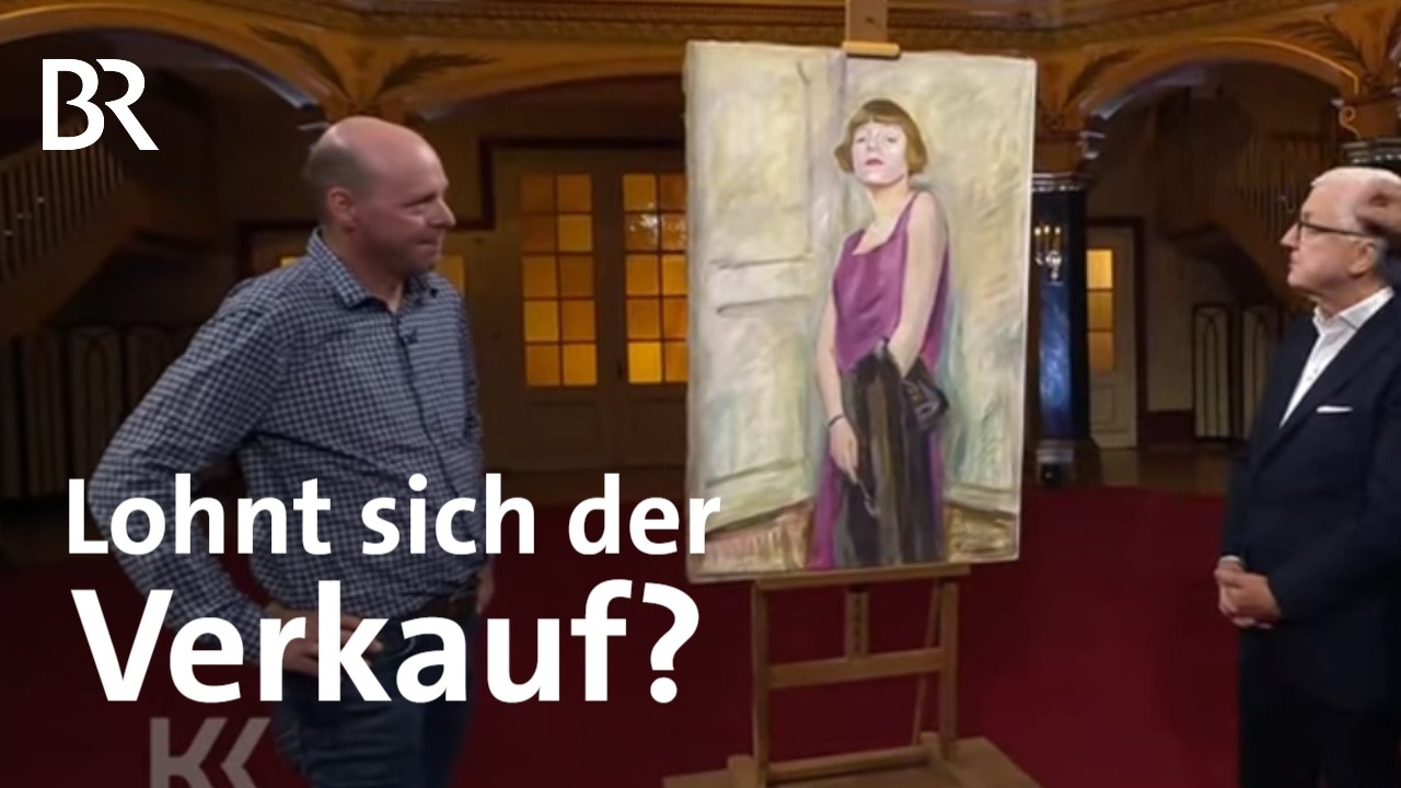 Gru&szlig; aus den 20ern:  Portr&auml;t einer emanzipierten Dame | Kunst + Krempel | BR