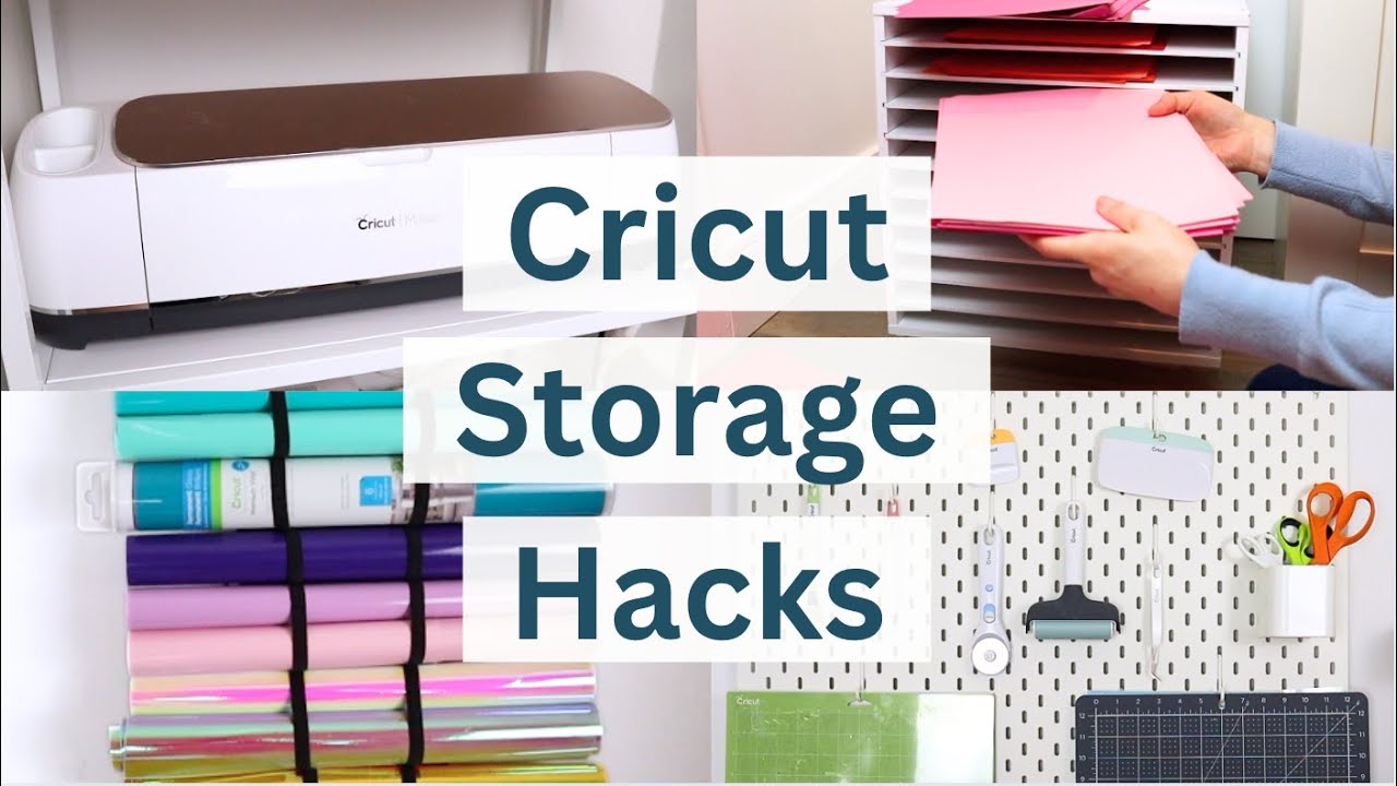 ULTIMATE CRICUT CRAFT ROOM ORGANIZATION | Simple Storage Hacks