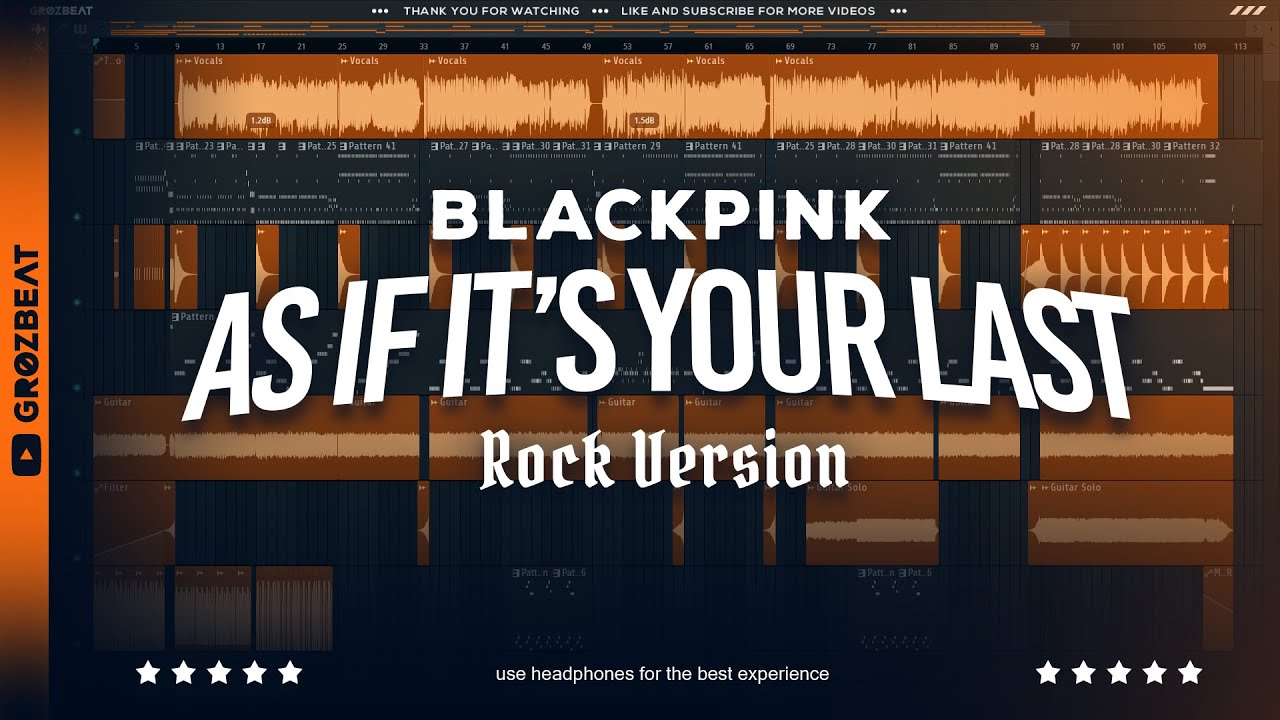 BLACKPINK - AS IF IT'S YOUR LAST (ROCK REMiX)