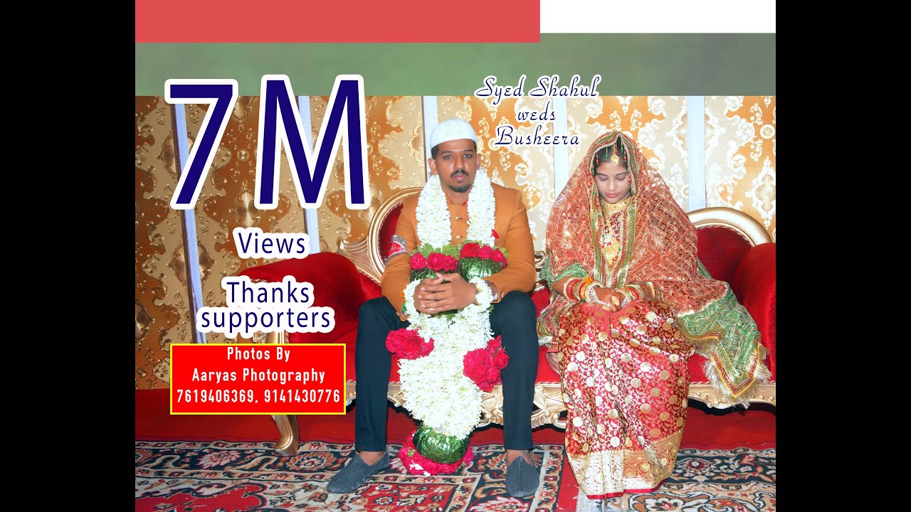 Muslim Nikha video by #aaryasphotography,  for #photography #video  Services  Call 7619406369