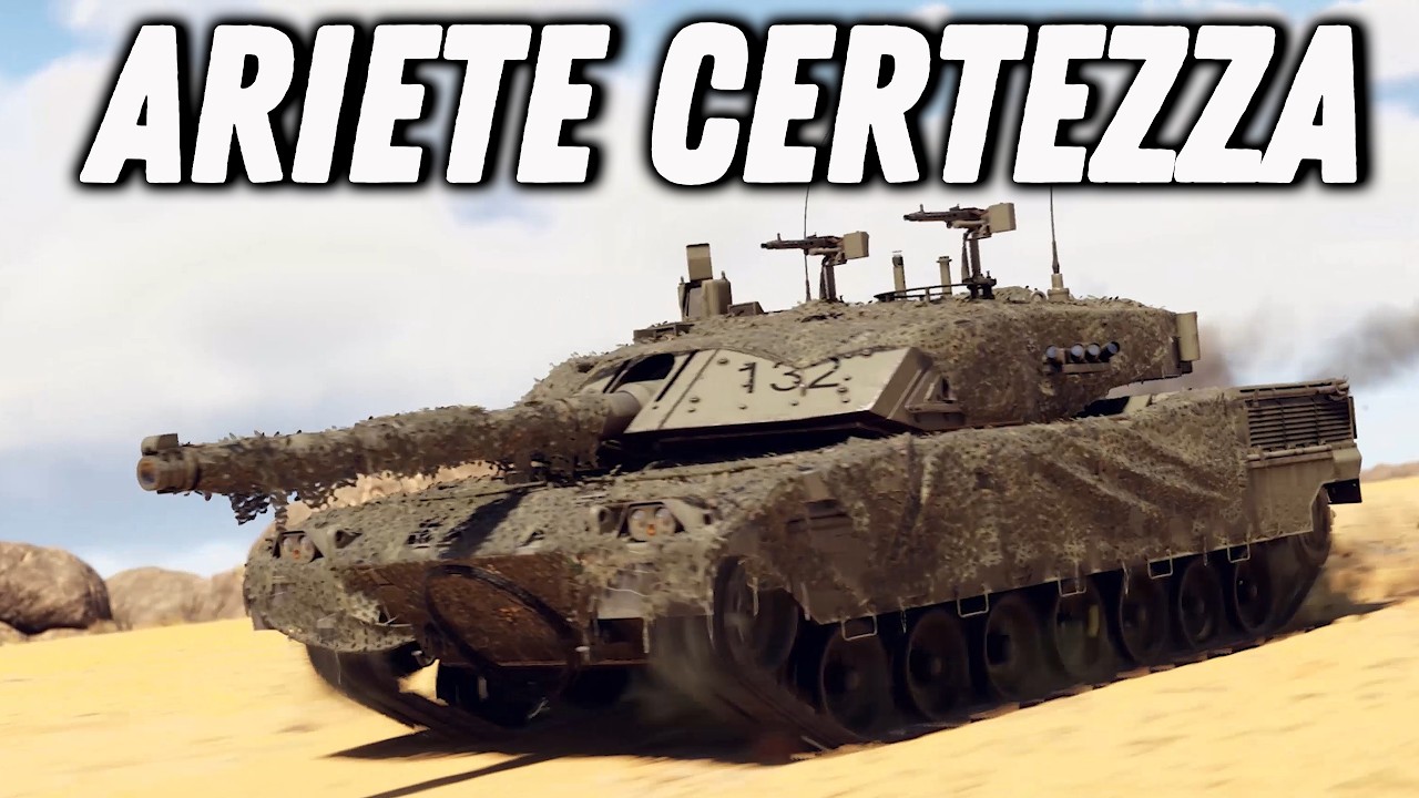 Ariete Certezza Italian MBT Gameplay | War Thunder