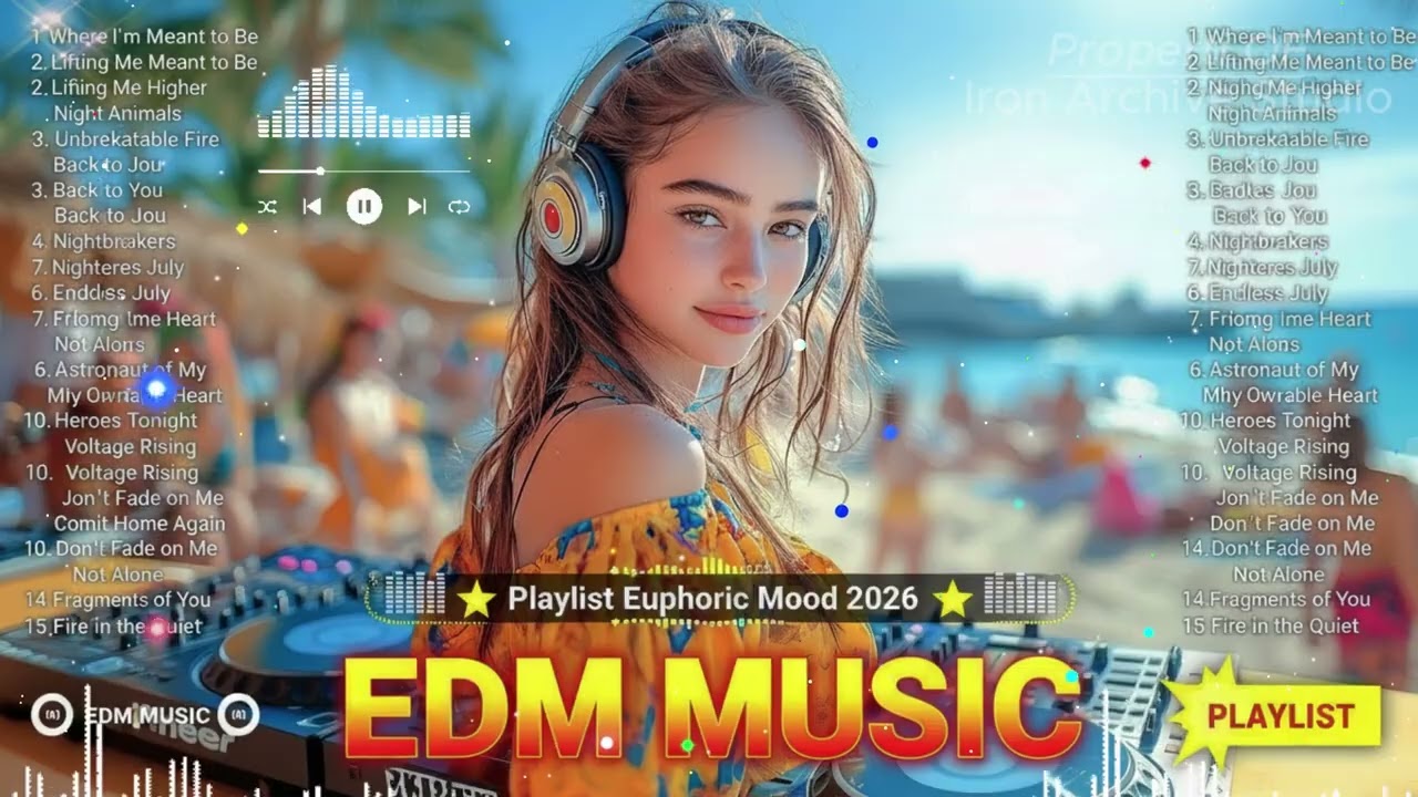 Euphoric Progressive House Mix 2026 Avicii Martin Garrix Gryffin Style Chill EDM for Work Deep Focus