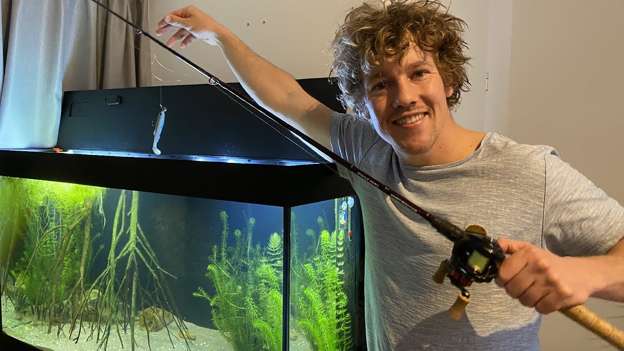 IK GA VISSEN IN MIJN EIGEN AQUARIUM!