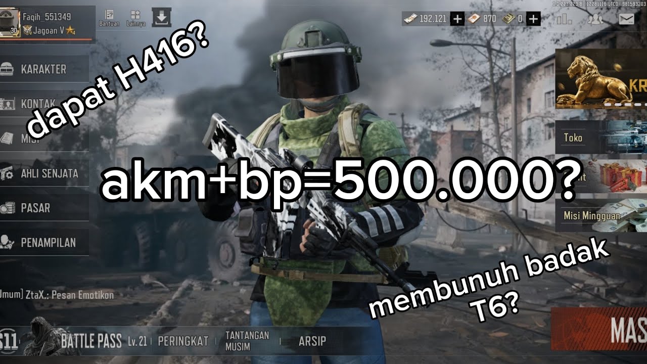 Akm + bp=bawa pulang brp yaa? Main bersama@NovaxJoki 