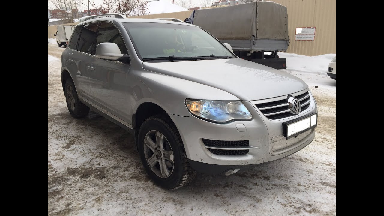Как промыть форсунки дизеля VW Touareg (BKS) 3.0