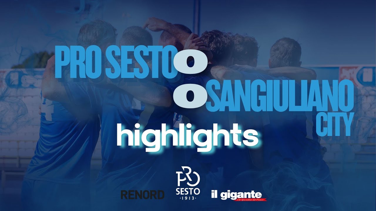DOMENICA SENZA GOL | PRO SESTO - SANGIULIANO CITY 0-0 | HIGHLIGHTS